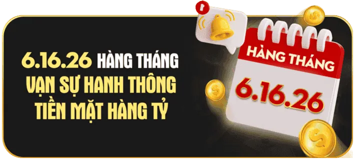 Ưu đãi hoàn trả và nạp lại hàng ngày